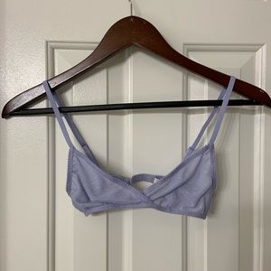J. crew French bralette in point d’esprit